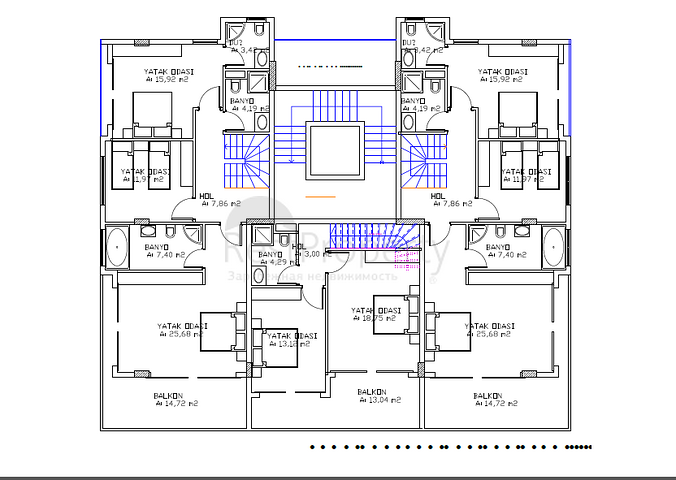 New complex in Kargicak/Alanya