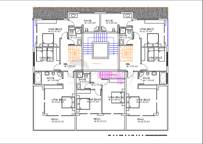 New complex in Kargicak/Alanya