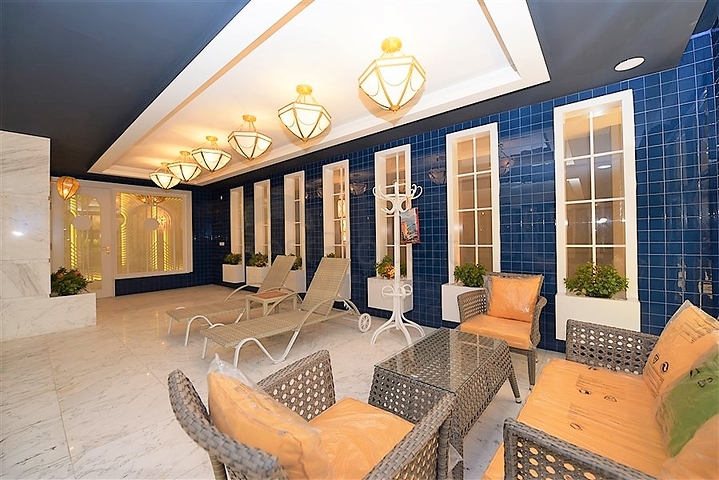 Apartments in a new modern complex in the center of Alanya