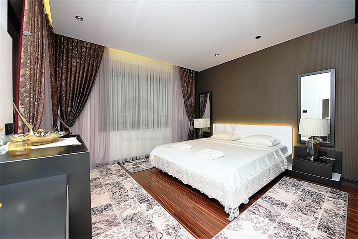 Apartments in a new modern complex in the center of Alanya