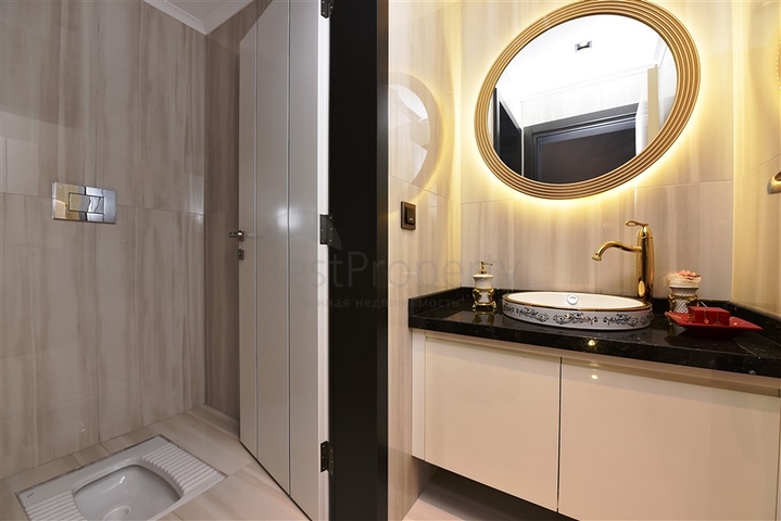 Apartments in a new modern complex in the center of Alanya