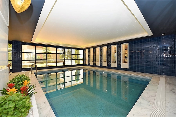 Apartments in a new modern complex in the center of Alanya