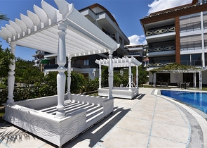 Apartments in a new modern complex in the center of Alanya