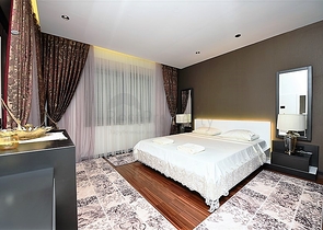 Apartments in a new modern complex in the center of Alanya