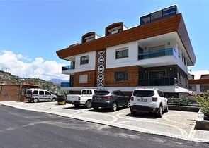 Apartments in a new modern complex in the center of Alanya