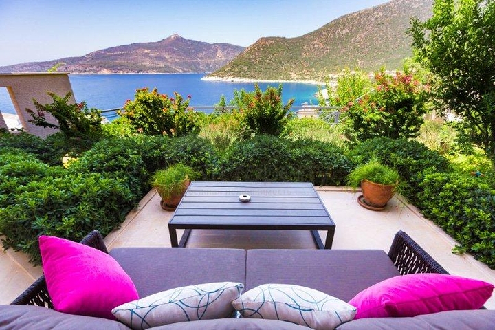 Luxury villa in Kalkan with sea view