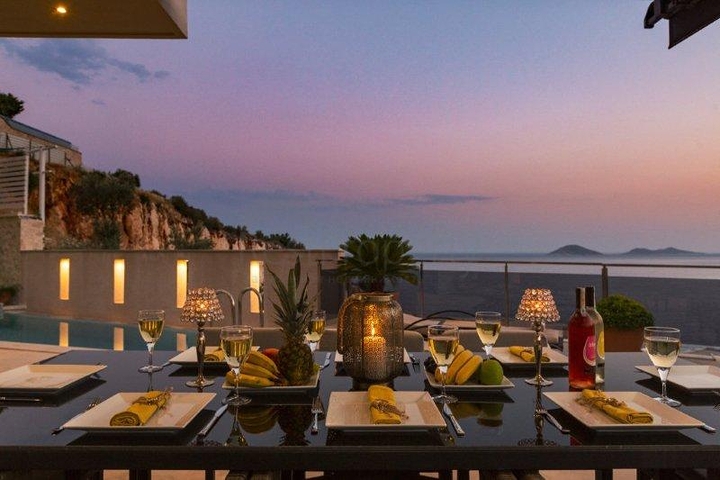 Luxury villa in Kalkan with sea view