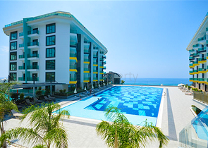 Sea View -well managed complex- In Kargicak / Alanya 