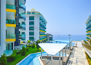 Sea View -well managed complex- In Kargicak / Alanya 