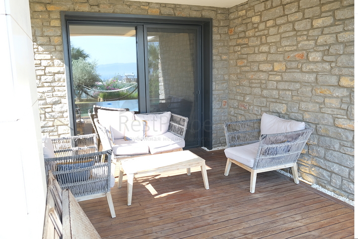 Luxury villas with view of island KOS 