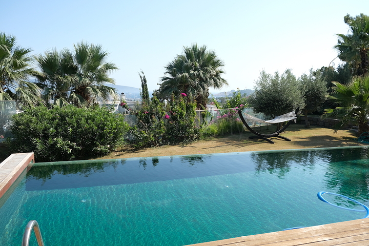 Luxury villas with view of island KOS 