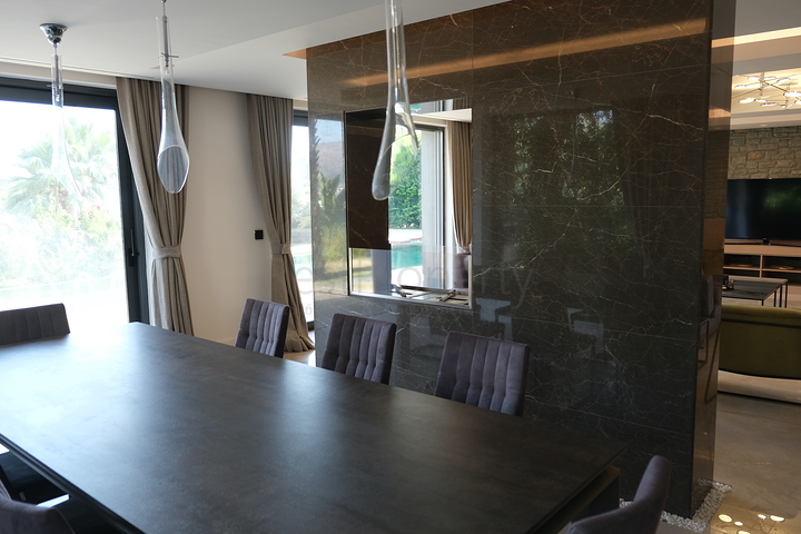 Luxury villas with view of island KOS 