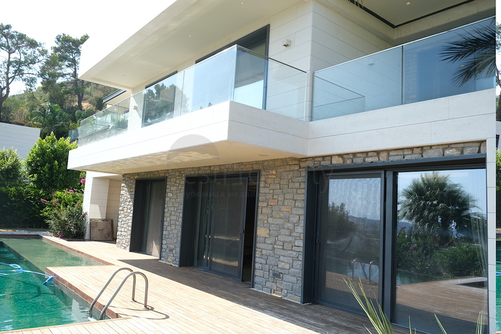 Luxury villas with view of island KOS 