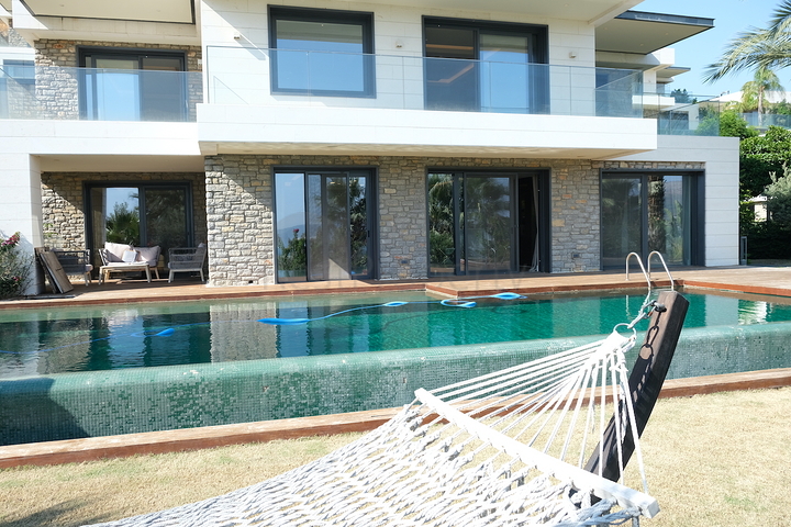 Luxury villas with view of island KOS 