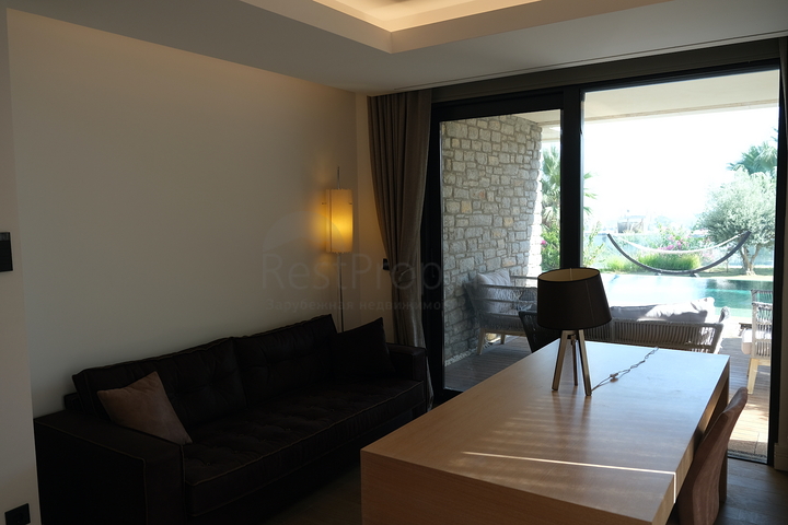 Luxury villas with view of island KOS 