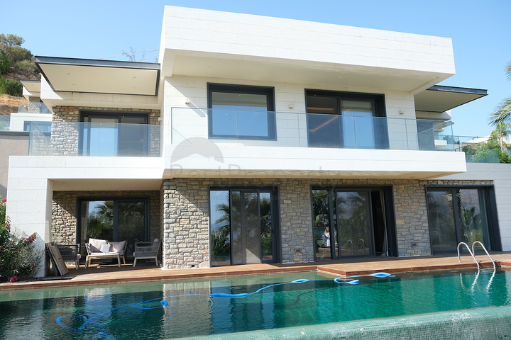 Luxury villas with view of island KOS 