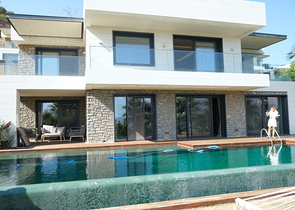 Luxury villas with view of island KOS 