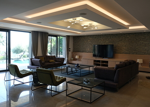 Luxury villas with view of island KOS 