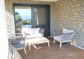 Luxury villas with view of island KOS 