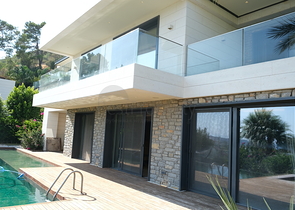 Luxury villas with view of island KOS 