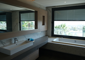 Luxury villas with view of island KOS 