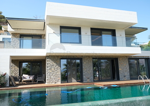 Luxury villas with view of island KOS 