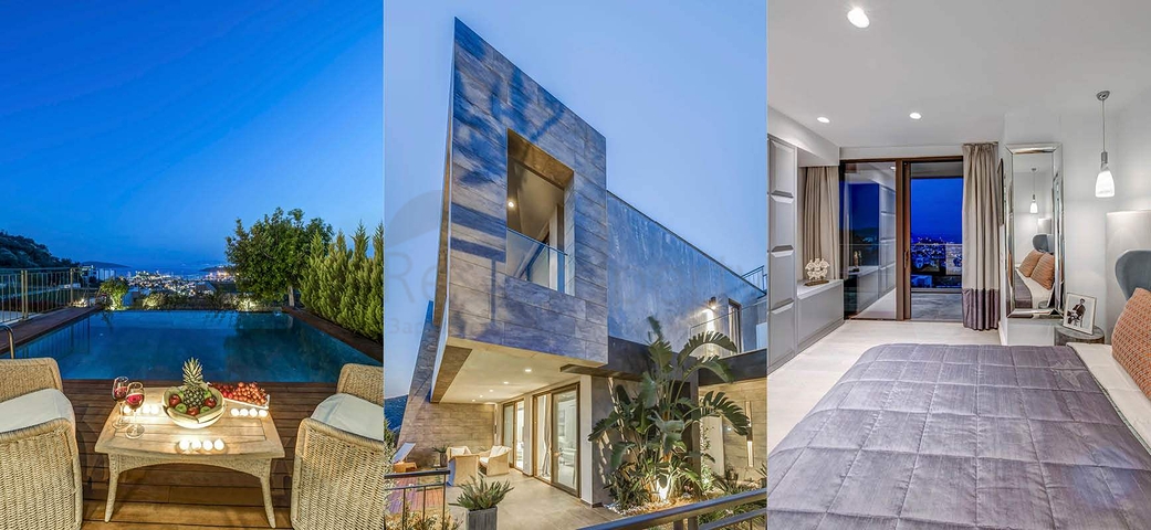 Villas and Penthouses with view of Bodrum Castle 