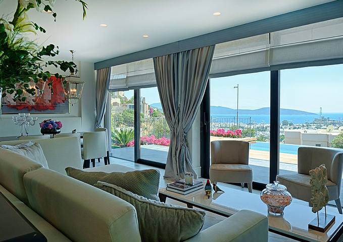 Villas and Penthouses with view of Bodrum Castle 