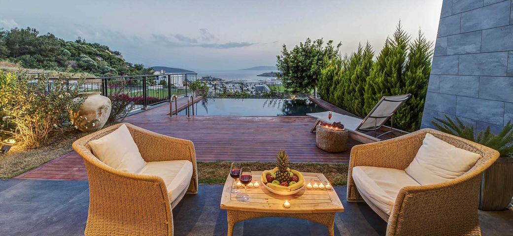 Villas and Penthouses with view of Bodrum Castle 
