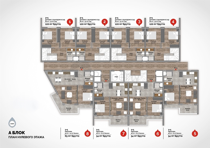 A new luxury project on the famous Cleopatra beach in Alanya!