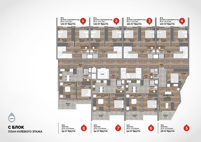 A new luxury project on the famous Cleopatra beach in Alanya!