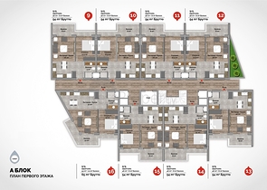 A new luxury project on the famous Cleopatra beach in Alanya!