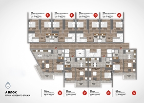 A new luxury project on the famous Cleopatra beach in Alanya!