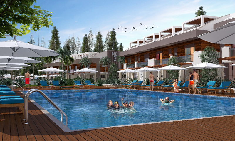 Elite project in Lara/Antalya only 400 m from the beach!