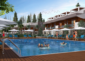 Elite project in Lara/Antalya only 400 m from the beach!