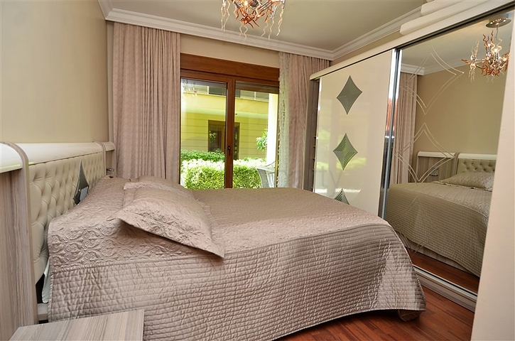 Two-bedroom apartment for rent in the center of Alanya