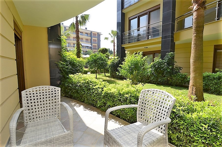 Two-bedroom apartment for rent in the center of Alanya