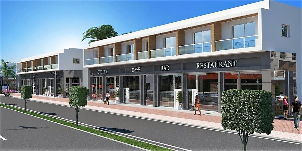 A new project right at the edge of the sea in North Cyprus!