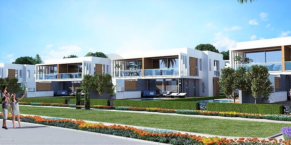 A new project right at the edge of the sea in North Cyprus!