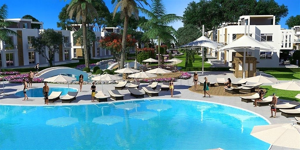 A new project right at the edge of the sea in North Cyprus!