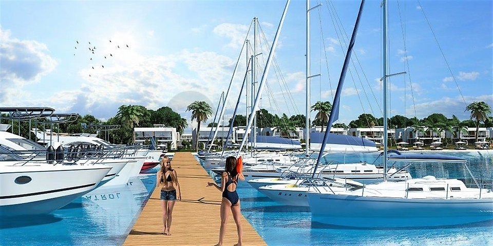 A new project right at the edge of the sea in North Cyprus!