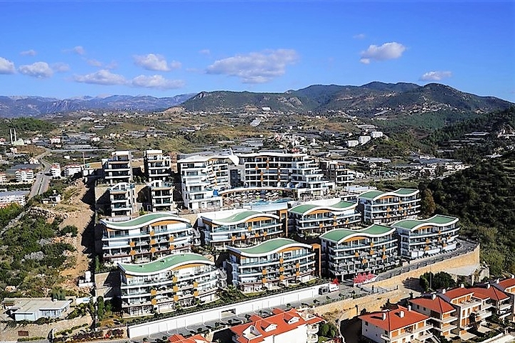 Luxury 1+1 apartments in Konakli