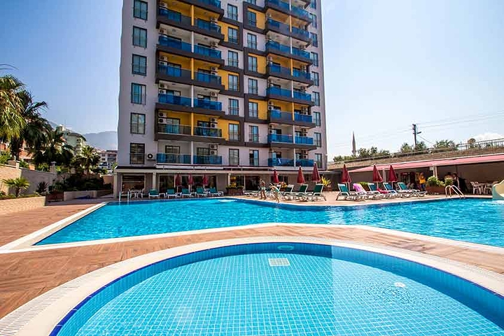 1+1 apartment in the center of Alanya!