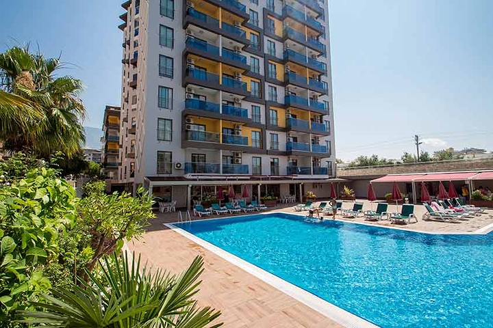 1+1 apartment in the center of Alanya!