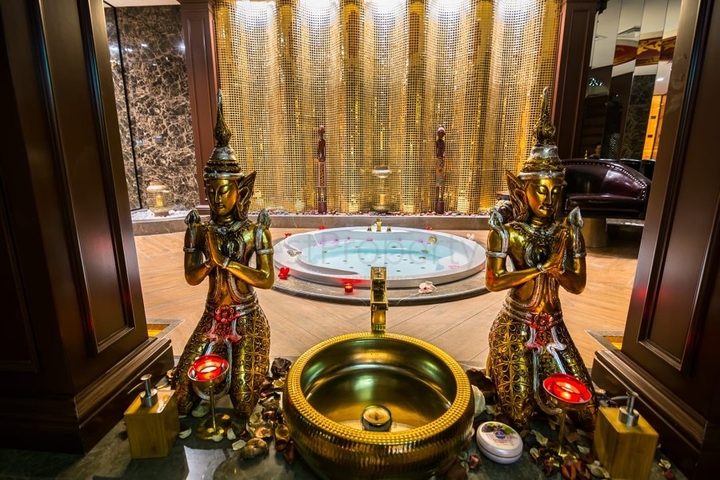 Luxury apartments for rent, with a 2+1 layout in the center of Alanya