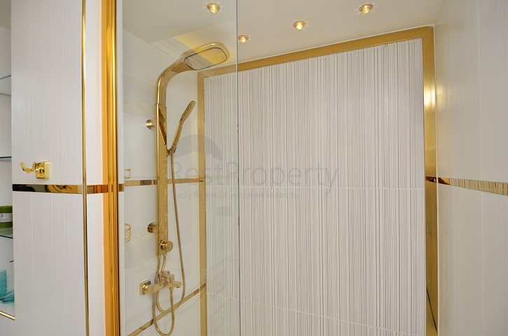 Luxury apartments for rent, with a 2+1 layout in the center of Alanya