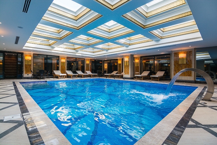 Luxury apartments for rent, with a 2+1 layout in the center of Alanya