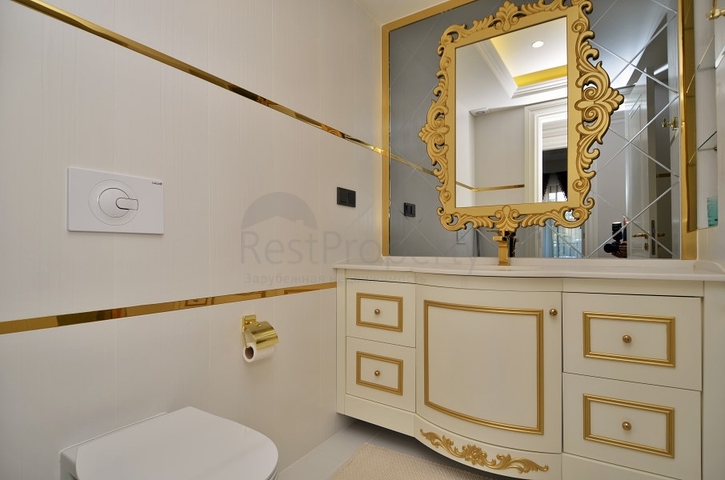 Luxury apartments for rent, with a 2+1 layout in the center of Alanya