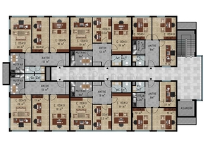 Suitable to Get Turkish Citizenship - New commercial Center in Oba / Alanya