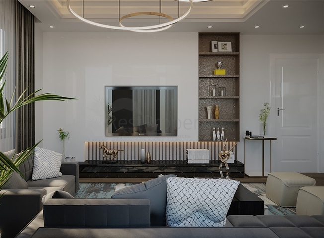 Duplex apartments in a new complex